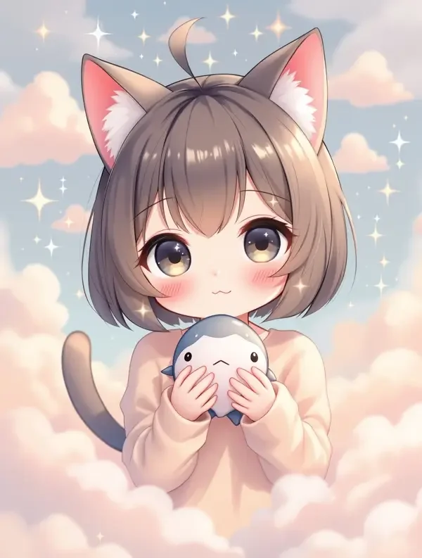 猫耳少女 漫画封面